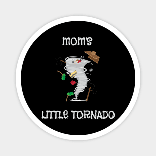 Cute Mom's Little Tornado Kids Magnet